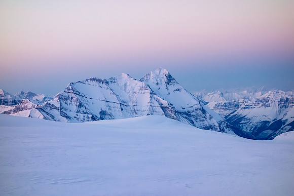 Mount Bryce at sunrise.