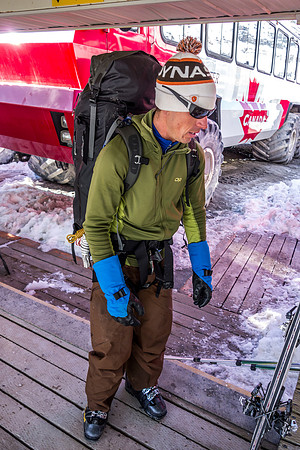 TJ is ready for another go at the northern Columbia Icefields peaks!