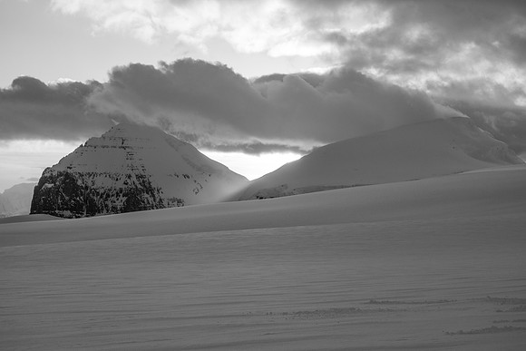 Evening settles in around camp.