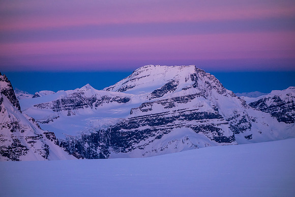 Sunrise on Mount King Edward.