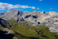 Devon Mountain at left with Willingdon, Crown and South Tower to the right.