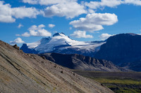 Mount Hector shows up over Molar Pass.