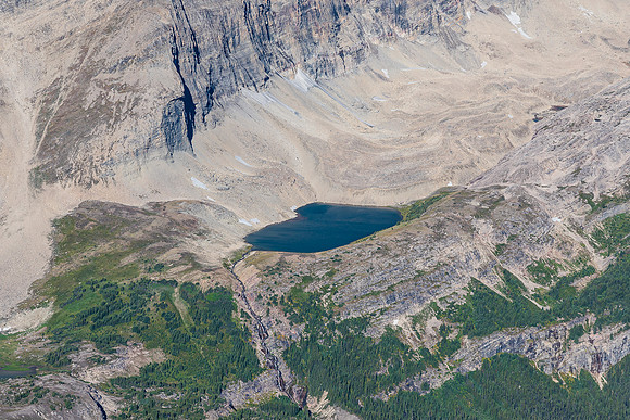 Upper bivy lake.