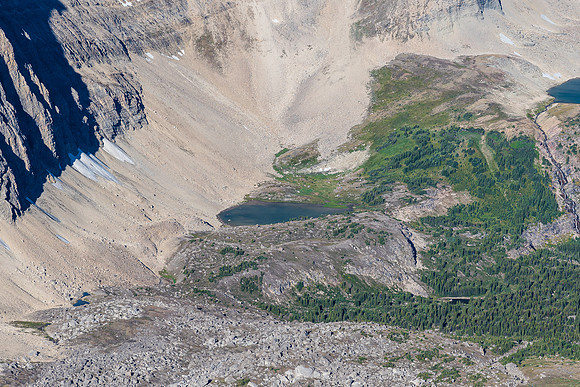 Lower bivy lake.
