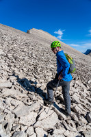 Interesting terrain to the summit - it's much, much further than it first appears!