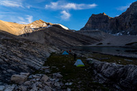 Our lovely bivy site.