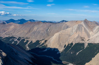 The remote Roaring Creek Valley with Smoky Mountain rising to the right.