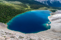 The stunning Upper Fish Lake.