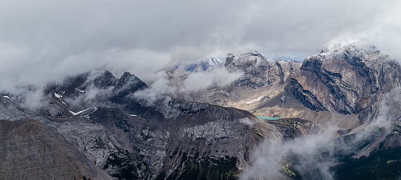 Little Cataract (R) and Three Brothers Lake.