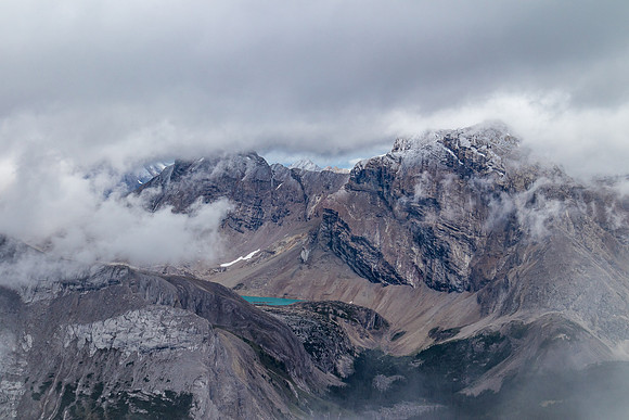 Three Brothers Lake and Little Cataract Peak.