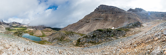 My approach from NMP at left and ascent line at right.