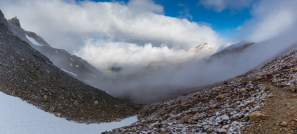 Views back down the Molar Meadows from near NMP.