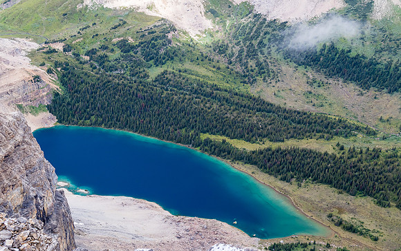 The Fish Lakes are brilliant from this angle!