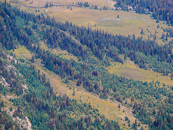 The Pipestone Highline Trail.