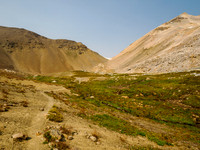 Hiking the Fish Lakes Trail to North Molar Pass.