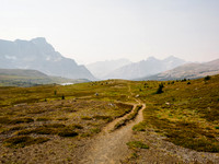 Hiking from North Molar Pass to Mosquito Creek.