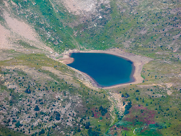 A small tarn.