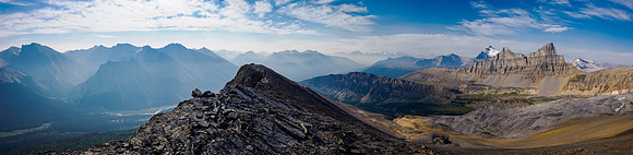 Forgotten (L), Ptarmigan, Pika, Merlin Ridge, Hector and Molar.