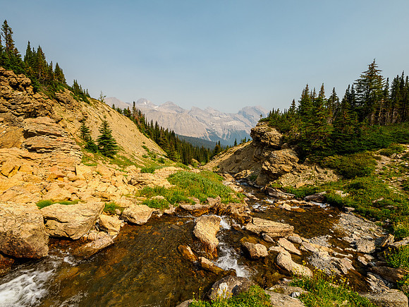 Hiking the Fish Lakes Trail to North Molar Pass.
