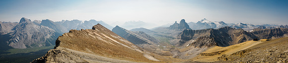 Views south to Whiskey Papa and Molar Mountain.