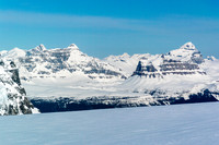Sundial with Listening Mountain at left and Warwick / Dias at right.