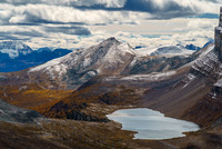 Redoubt Lake and Unity Peak.
