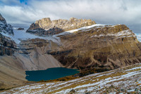 Looking back at Zigadenus Lake.