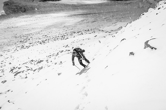 Conditions were tough at times.