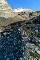 The moraines were surprisingly soft.