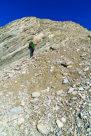 The moraines were surprisingly soft.