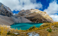 Looking back at Zigadenus Lake as we start ascending to Packer's Pass.