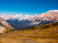 Mount Willingdon shows up in the distance, left of center.