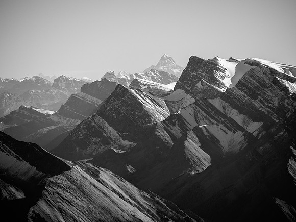 Even Mount Assiniboine is visible!