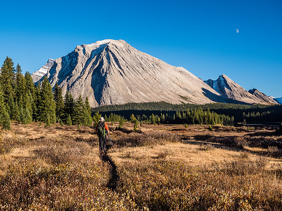 The north end of Oyster Ridge with Tilted Mountain at right.