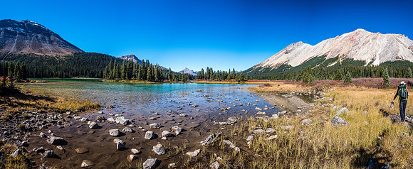 Red Deer Lakes are a special place in the fall.