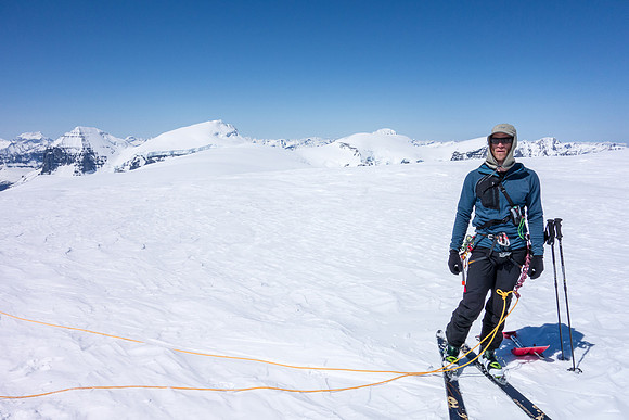 Anton on Snow Dome.