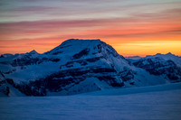 Sunrise on Mount King Edward.