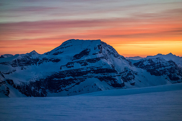 Sunrise on Mount King Edward.