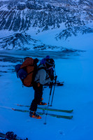 Roping up for the glacier.