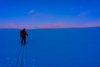 Leaving camp.