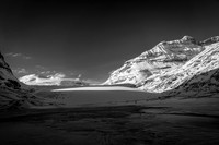 Looking back at the Saskatchewan Glacier.