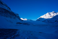 Approaching the Saskatchewan Glacier.