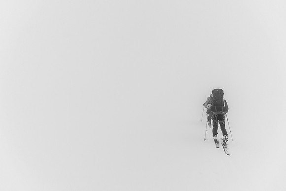 Skiing in a ping-pong ball!