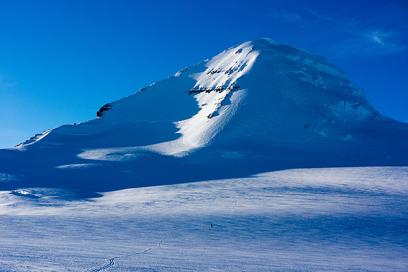 Looking back at Mount Columbia on retreat. I'll be back...