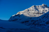 Approaching the Saskatchewan Glacier.