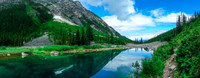 Looking back along the 2nd Geraldine Lake.