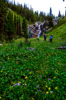 Still a beautiful trail to distract our sore feet and minds. Soon we were too exhausted to enjoy it. ;-)