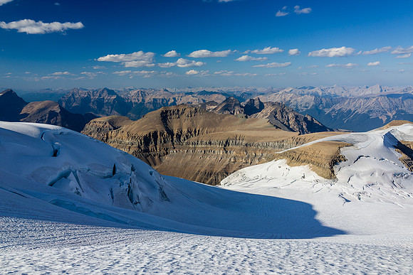 A pleasant walk down the glacier.