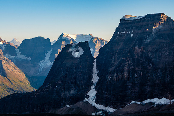 Fortress Mountain looks huge from this angle!