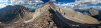 A narrow section along the SW ridge. Revenant at left, Aylmer at right.
